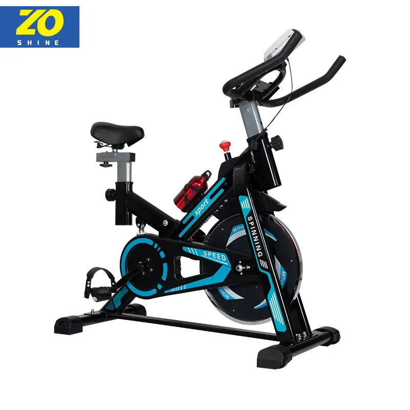 Zoshine Indoor Stationary Bike Übung Radfahren Fahrrad Fitness Custom Spinning Bike für Home Gym Cardio Workout