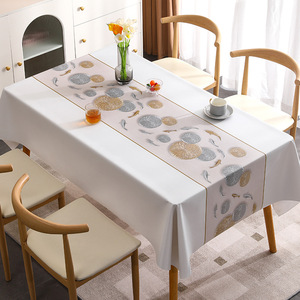 Nappe géométrique florale exquise en gros pour la décoration de la maison et des restaurants, style nordique, pour mariages et fêtes - Product Image 1