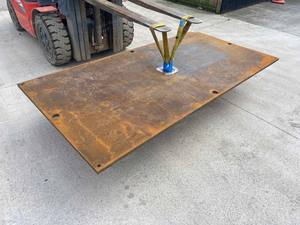 <span class=keywords><strong>Plaque</strong></span> <span class=keywords><strong>de</strong></span> route en acier avec poussoir <span class=keywords><strong>de</strong></span> verrouillage - Product Image 3