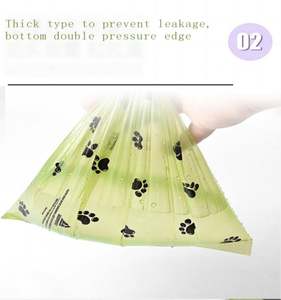 OEM Printed Scented Waste Pet <b>Dog</b> <b>Poop</b> <b>Bag</b> Customizable fragrance type Box <b>Holder</b> Dispenser Hands Free Earth <b>Dog</b> <b>Poop</b> <b>Bags</b> Leash - Product Image 5