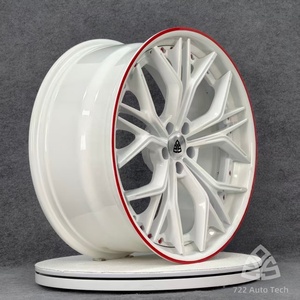 722Auto Jantes forgées 18-21 Deep Concave 5x112/5x114.3/5x120 Légères pour <span class=keywords><strong>Volvo</strong></span> V60 <span class=keywords><strong>V90</strong></span> Audi A4 Allroad Mercedes Classe E Break - Product Image 4