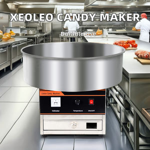 Máquina de Algodón de Azúcar Comercial Automática JS, Motor Eléctrico, Pequeña, para Uso Doméstico, 110V/220V, 10KG/H, a Base de Frutas - Product Image 3