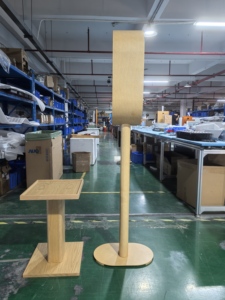 บูธถ่ายรูป <span class=keywords><strong>iPad</strong></span> <span class=keywords><strong>รุ่น</strong></span>ใหม่<span class=keywords><strong>ล่าสุด</strong></span> สไตล์ลายไม้ ทำจากโลหะ พร้อมหูหิ้วแบบดึงออกได้ และกระเป๋าเดินทาง - Product Image 4