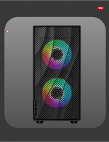 OEM MicroATX Boîtier pour PC de bureau de jeu personnalisé en gros Tour du milieu pour les joueurs Étuis et tours d'ordinateur de haute qualité
