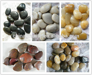 Sông cảnh quan cao đánh bóng <span class=keywords><strong>Pebble</strong></span> lớp vàng <span class=keywords><strong>Pebble</strong></span> đá - Product Image 4