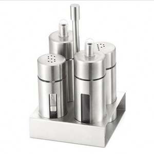 Unionpromo Eco-friendly Stainless Steel <b>Spice</b> Jar <b>Set</b> - Product Image 1