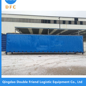 Thanh Đảo Vận Chuyển Tiêu Chuẩn Vận Chuyển Hàng Hóa <span class=keywords><strong>Container</strong></span> Bên Rèm Hộp Mới Giá Thấp Vật Liệu Thép Sử Dụng CSC Chứng Nhận <span class=keywords><strong>Container</strong></span> Kho - Product Image 2