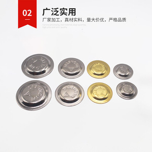 Magnetic <b>Name</b> Badges Round Stainless Steel Pin On Hardware Accessories For Bags Clothing <b>Tags</b> - Product Image 1