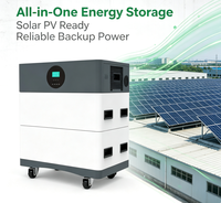 Kit de stockage d'énergie solaire pour cabane de glamping 15 kW pour deux personnes, batterie liquide LiFePO4, panneau solaire, ensemble de charge pour le camping