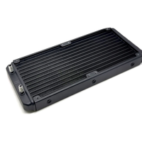 80mm 90mm 120mm 240mm refroidisseur de canal d'eau en aluminium radiateur d'échangeur de chaleur en aluminium pour CPU ordinateur GPU