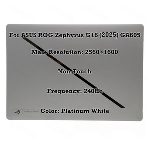 Écran LCD QHD+ de 16'' pour ASUS ROG Zephyrus G16 GA605(2025) sans fonction tactile, assemblé avec charnière - Product Image 3