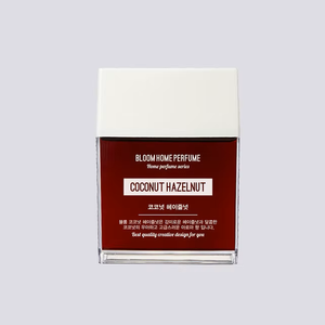 [BLOOMING] Ambientador de aire de gel acuoso de aroma natural Coco Avellana Aroma Premium para habitación y oficina - Product Image 1