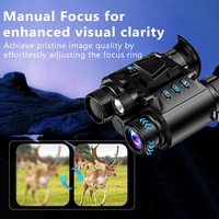 Kit de Visión Nocturna Avanzada Z9158, Gafas de Visión Nocturna 4K, Binoculares de Visión Nocturna 4K Montados en la Cabeza, Interruptor de Visión Scopepic eSwitch