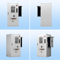 Système de stockage d'énergie commercial Sakete 241 kWh 215 kWh, armoire ESS extérieure, onduleur hybride 125 kW avec batterie LiFePO4 pour l'UE