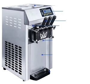 Customizable Small Table Top Soft Serve Yogurt Ice Cream Machine New Condition Food Cart Truck Snack Shop Machines Sale - Product Image 4