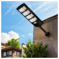 Réverbère solaire à capteur radar professionnel, ABS étanche IP65 avec télécommande pour parc