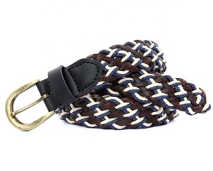 Jeans de qualité pour hommes ceintures tressées en cuir collé pour femmes vente en gros - Product Image 5
