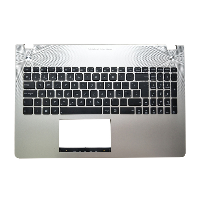 Replacement Keyboard for ASUS N56 N56V N76 G550 G56 N550 N750 Q550 with c Cover with Backlight with Touch Pad