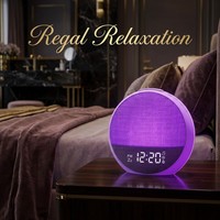 Réveil intelligent avec simulateur d'aube, horloge biologique intuitive, 30 sons haute fidélité, aide au sommeil professionnelle