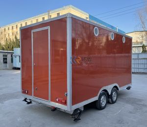 Carrito de Comida Rápida Móvil Mini para la Venta de Hot Dogs, Helados y Café en Estados Unidos a Precio Económico - Product Image 2