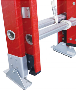 Thang gác mái sợi thủy tinh cách nhiệt hoàn toàn chất lượng cao Kingbridge, màu đỏ, có thể kéo dài - Product Image 6