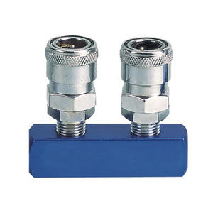 ข้อต่อแบบเร็วชนิด C แบบญี่ปุ่น แบบตรง 2 ทาง 3 ทาง 4 ทาง 5 ทาง อุปกรณ์เสริมและอะไหล่เครื่องมือลม - Product Image 1