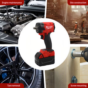 Mili Professional 18V 300N.<span class=keywords><strong>M</strong></span> Akku-slagmoersleutel voor auto- en vrachtwagenreparatie, groot koppel, 1/2 inch borstelloze Wauke elektrische sleutel - Product Image 6