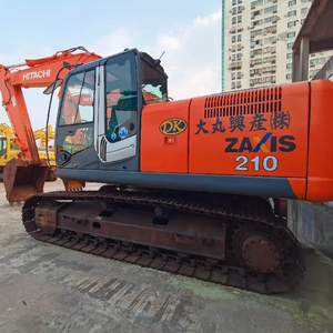 Excavatrice d'occasion de haute qualité Hitachi ZX210 21 tonnes pelle sur chenilles hydraulique d'occasion ZX120-6 ZX200-3G ZX350-3G de haute qualité - Product Image 1