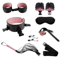 SM-Tauchset für Erwachsene, 26-teilig, Brustaufkleber, Analvibrator, Sinnliche Bondage-Sexzubehör, Flirtartikel