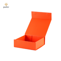Boîtes cadeaux rigides en papier kraft pliables à fermeture magnétique écologiques et durables Paclov, emballages personnalisables de qualité supérieure