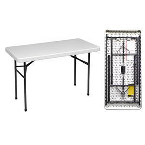 Nhựa Vuông Có Thể Gập Lại Tiệc 10 Chỗ Ngồi Vòng Bàn Ăn Hiện Đại Ăn Uống Gấp Bảng Set Nhà - Product Image 4