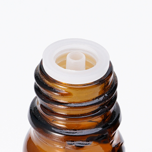 Capuchon à grande tête noir et blanc à 18 dents avec <span class=keywords><strong>bouchon</strong></span> intérieur en liège 1.0 bouteille d'huile essentielle <span class=keywords><strong>bouchon</strong></span> antivol en plastique à <span class=keywords><strong>gros</strong></span> grains - Product Image 5