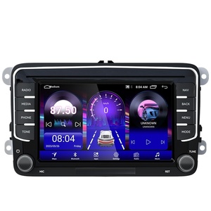 Áp dụng đối với Volkswagen 7inch 2 Din Xe Android Carplay điều khiển trung tâm màn hình lớn <span class=keywords><strong>Navigation</strong></span> <span class=keywords><strong>DVD</strong></span> đài phát thanh đa phương tiện Máy nghe nhạc - Product Image 1
