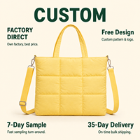 Sac fourre-tout matelassé personnalisé pour femme, souple et rembourré, avec bandoulière réglable, sac à main porté épaule ou croisé, idéal pour le voyage, vente en gros, usine OEM