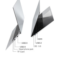 Laptop Slim 15.6-Inci 2026 Intel J3455 RAM 12GB SSD 1TB Panel IPS Nirkabel - Komputer Notebook Gaming Murah Stok Tersedia