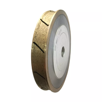Meule à verre FA, meule à diamant à bord trapézoïdal, meule trapézoïdale pour le polissage du verre