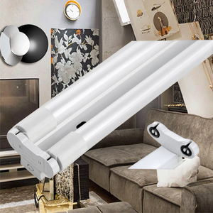 2*18 Wát T8 huỳnh quang ống Bracket với khuếch tán đôi huỳnh quang ánh sáng Lịch Thi Đấu Đèn Holders & căn cứ - Product Image 5