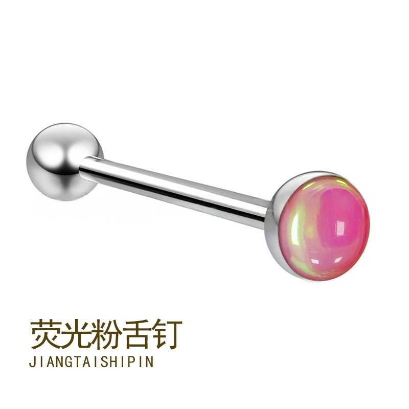 Colore naturale titanio + polvere fluorescente