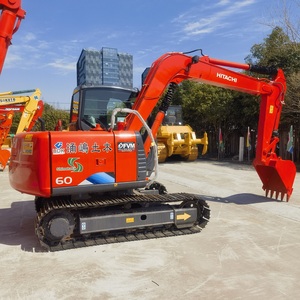Offre Spéciale : Mini-Excavatrice sur Chenilles Hitachi ZX60 d'Occasion 6T, Bon État, Prix Compétitif - Product Image 4