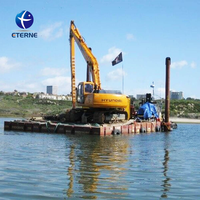 Plateforme flottante modulaire sectionnelle en acier de haute qualité pour le transport de conteneurs