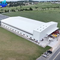 Edificio Prefabricado de Acero para Almacenes, Planta Industrial, Estructura de Acero Prefabricada