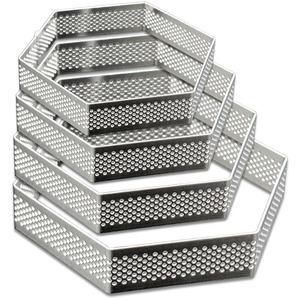 <span class=keywords><strong>Cercle</strong></span> <span class=keywords><strong>à</strong></span> <span class=keywords><strong>tarte</strong></span> rond en acier inoxydable sans soudure perforé avec trous pour <span class=keywords><strong>tarte</strong></span> aux fruits - Product Image 5