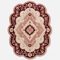Tapis décoratif artistique moderne, doux et design, tufté à la main, pour salon, chambre, villa, ou zone proche fenêtre