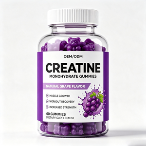 Gummies de créatine OEM/ODM – Suppléments de créatine monohydrate pré-entraînement pour le soutien musculaire et l'énergie - Product Image 1