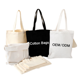Sac fourre-tout en toile personnalisé avec logo et design sur mesure pour les courses, le travail, l'école, la plage, les voyages, sac cadeau réutilisable en coton - Product Image 1