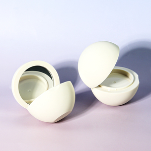 Tùy Chỉnh Vòng Bóng Hình Dạng Từ Mỹ Phẩm Nhỏ Trường Hợp Nhỏ Gọn Lip Balm Container Bột Trường Hợp Bóng Mắt Palette Với Gương - Product Image 3