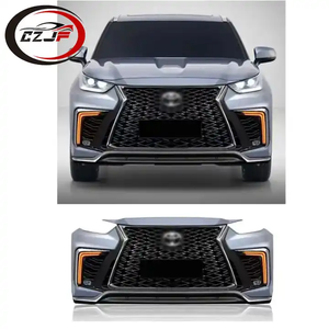 CZJF, recién llegado, Kit <span class=keywords><strong>de</strong></span> carrocería Facelift para Toyota Highlander 2021 <span class=keywords><strong>2022</strong></span>, conversión a <span class=keywords><strong>Lexus</strong></span> LX600, modelo que Incluye montaje <span class=keywords><strong>de</strong></span> parachoques <span class=keywords><strong>de</strong></span> coche - Product Image 2