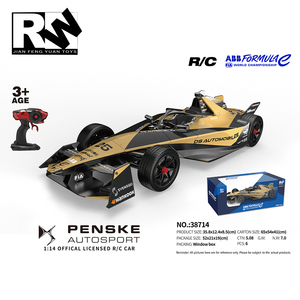 RW JFY fabbricazione 1 14 2.4GHZ 4 canali veicolo autorizzato giocattolo F1 lega di Racing metallo pressofuso Formula un modello di auto giocattolo per la vendita - Product Image 6
