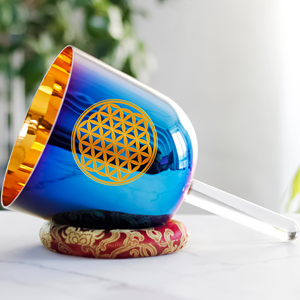 Bols chantants en cristal à main, ensemble de bols sonores, poignée de <span class=keywords><strong>guérison</strong></span> sonore, instruments de <span class=keywords><strong>musique</strong></span>, instruments à percussion - Product Image 2