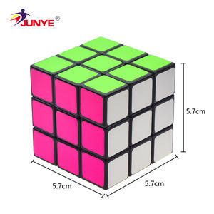 Cubo de Velocidad JUNYE 3x3 de 5.7x5.7x5.7cm, Rompecabezas Suave para la Educación y Diversión de los Niños - Product Image 4